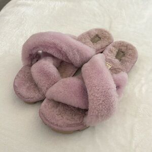 UGG fuzzette slippers